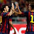 Neymar Messi Tajska Barcelona prijateljska tekma Bangkok