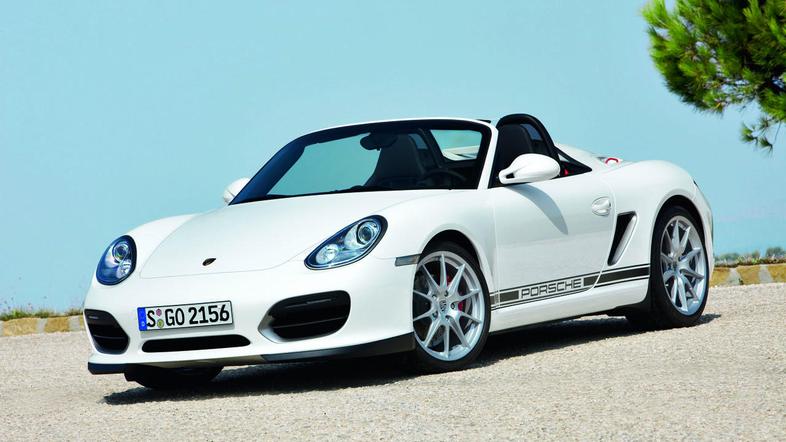 Porsche boxster spyder.