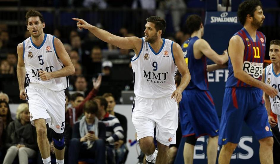 Reyes Fernandez Barcelona Regal Real Madrid Evroliga Final 4 four London O2 Aren