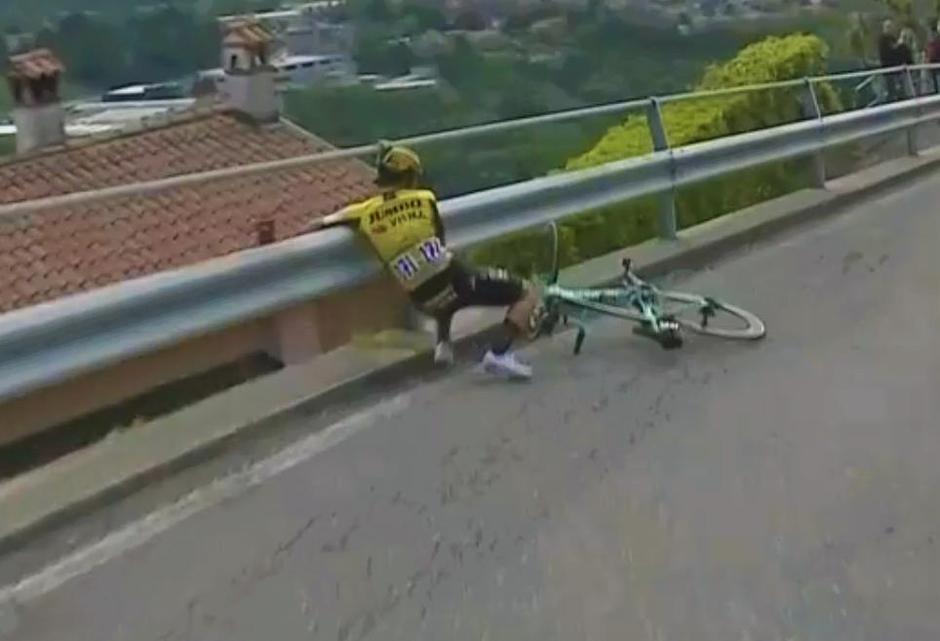 Primož Roglič | Avtor: Reševalni pas/Twitter