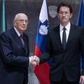 Slovenija 10.07.2012 Giorgio Napolitano, Gregor Virant, nagovor predsednika Ital