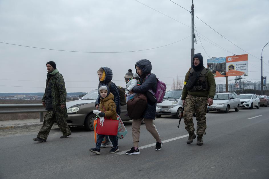 Ukrajina begunci