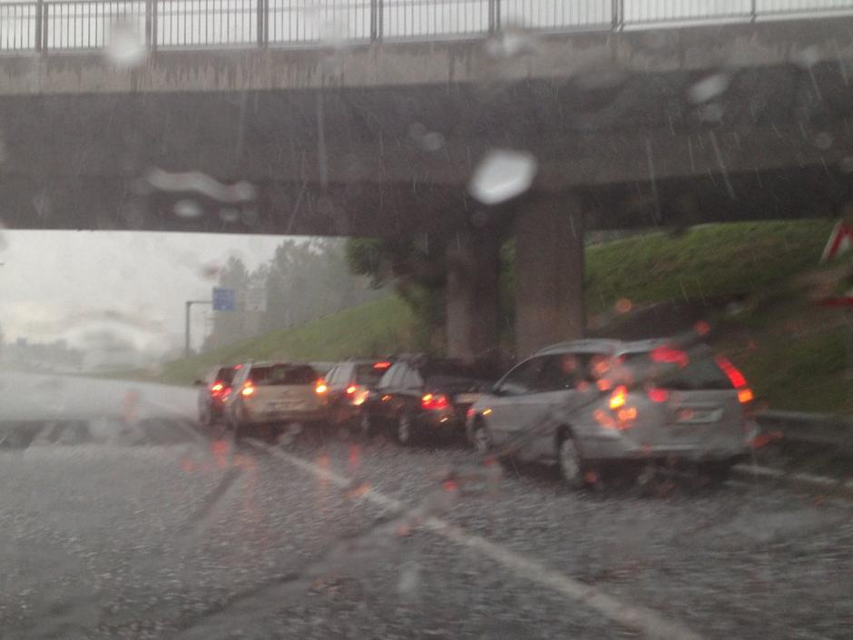 Toča, Ljubljana, obvoznica | Avtor: Bralka