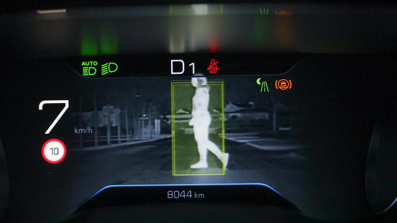 Peugeot 508 Night vision