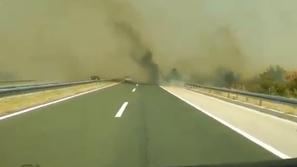 Vožnja skozi dim