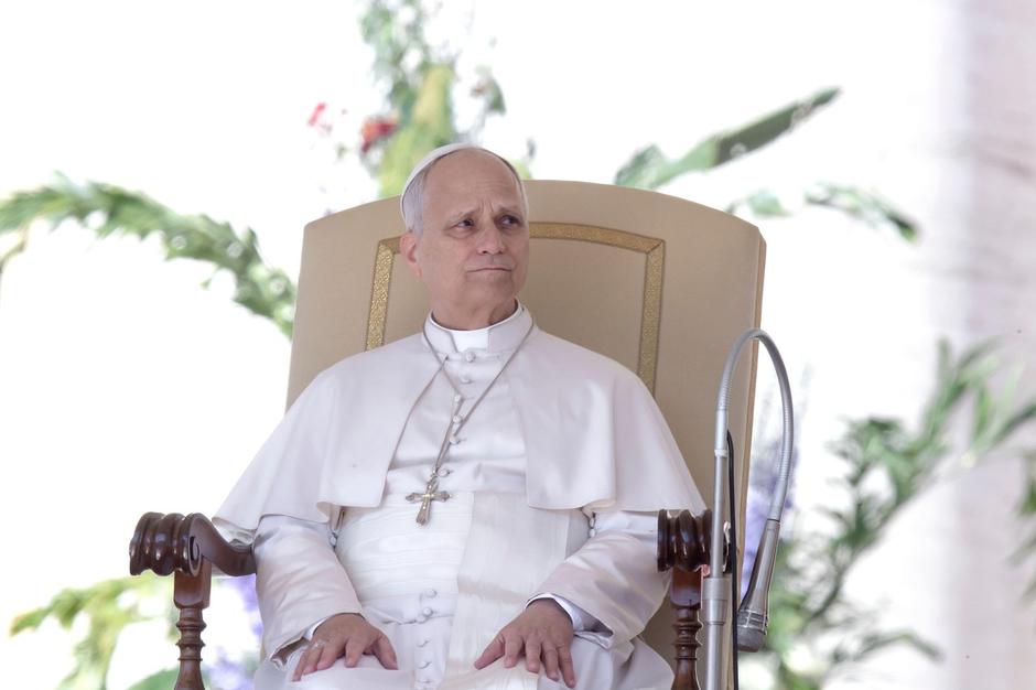 papež Leon XIV. med avdienco | Avtor: Profimedia