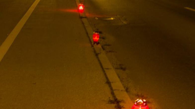 Prižig sveč po prometni nesreči na Viru pri Domžalah