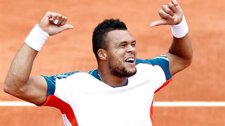 Tsonga Wawrinka četrti krog osmina finala OP Francije Roland Garros