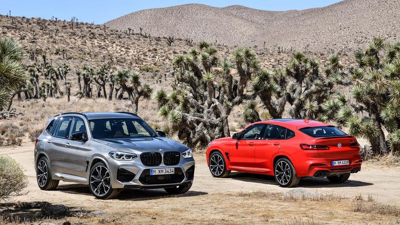 BMW X3 M in X4 M