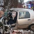 Prometna nesreča pri kraju Rošpoh