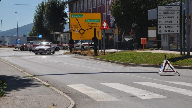 Nesreča v Ivančni Gorici.