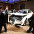 Japonci so si v luksuznem hotelu v Tokiu ogledovali prestižna vozila znamke Audi