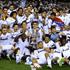 Slavje nogometašev madridskega Reala po zmagi nad Barcelono v finalu kraljevega 