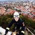 vaja reševanje gasilci evakuacija Ljubljanski grad napad