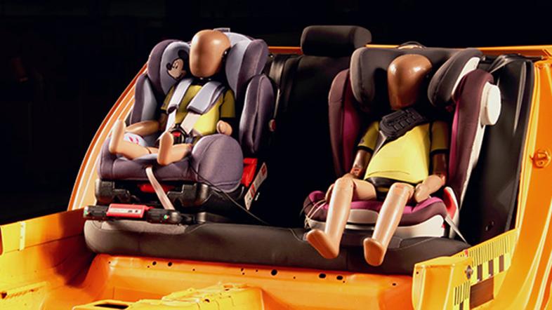 Otroški sedež test