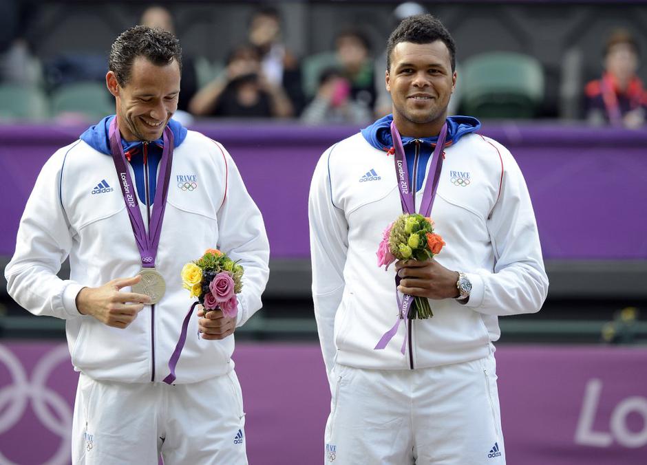 jo wilfried tsonga michael llodra london 2012 | Avtor: EPA