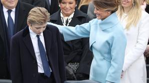 Barron Trump,Melania Trump, starša Knauss
