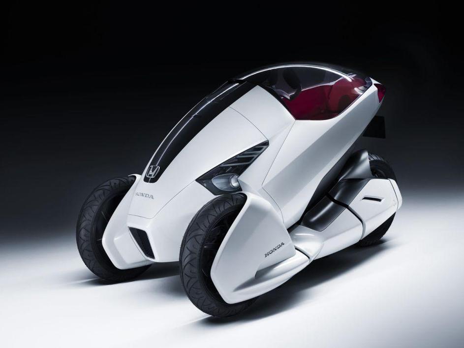 Honda 3R-C je koncept urbanega prevoza v prihodnosti. (Foto: Honda)