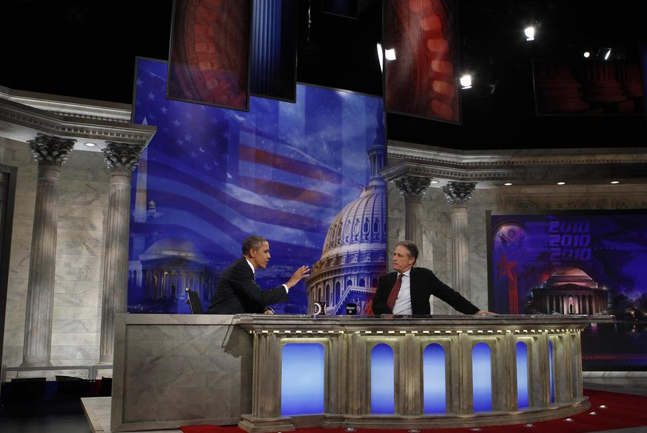 Jon Stewart, Barack Obama, The Daily Show