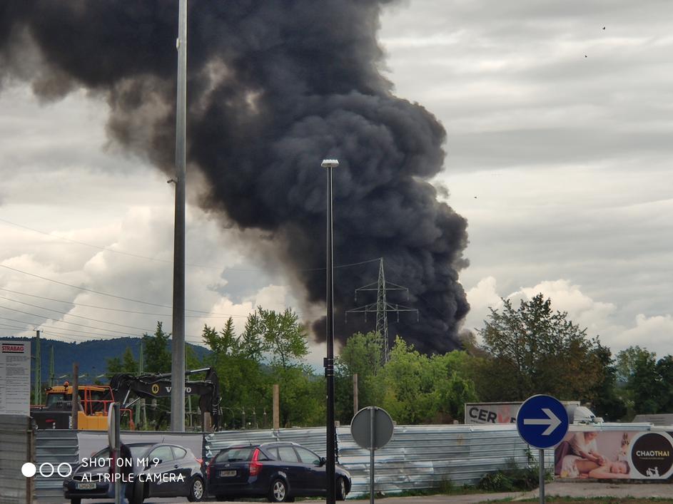 požar Ljubljana Šiška