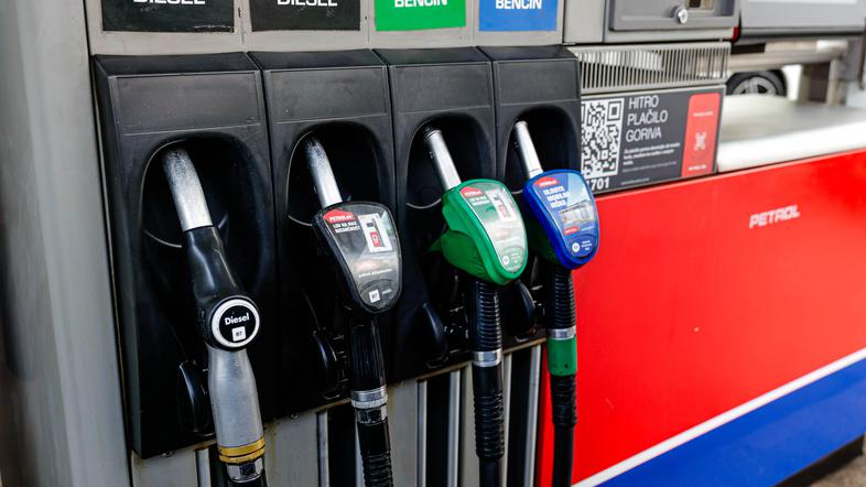 bencinska črpalka, gorivo