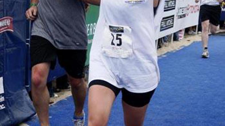 Po dveh urah in pol je bila Jennifer presrečna.