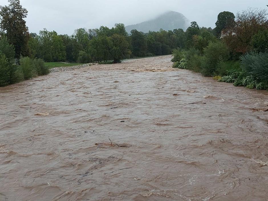 poplave narasle reke Medvode | Avtor: Žurnal24 