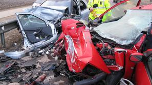 nesreča, kranj, naklo, prometna nesreča