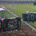 Stampedo na nogometnem stadionu v Indoneziji