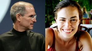 Steve Jobs in hčerka Lisa Brennan-Jobs.