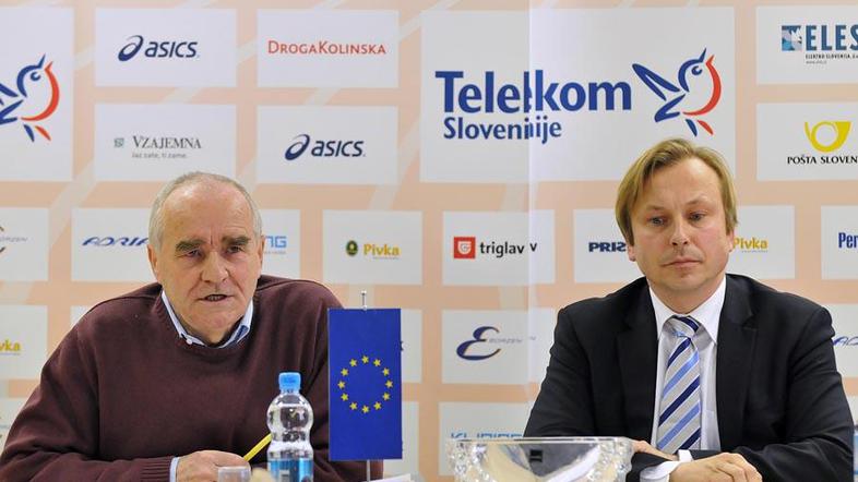 Peter Kukovica (desno) pravi, da so cilji v poletni sezoni zelo visoki. (Foto: D