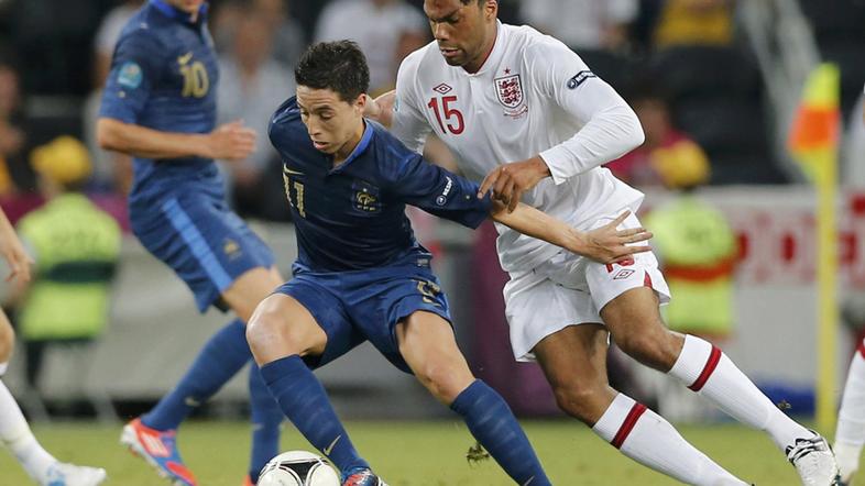 Lescott Nasri Francija Anglija Euro 2012
