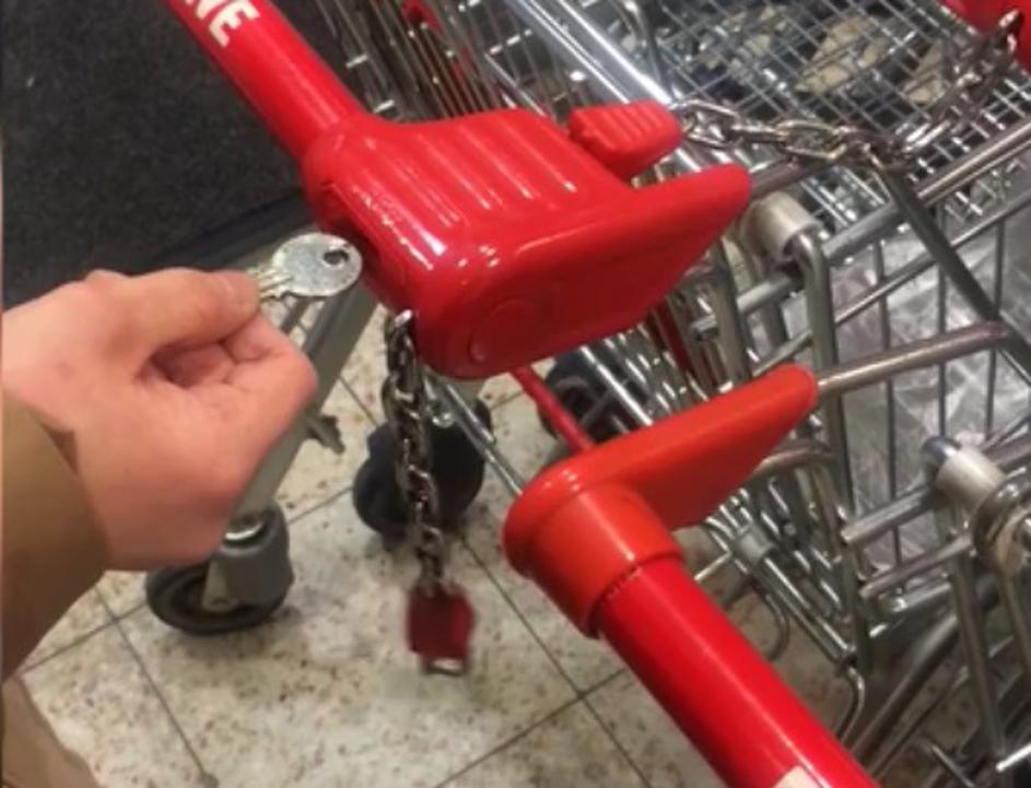 nakupovani voziček