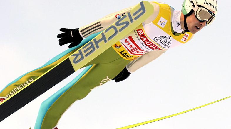 Švicar Simon Ammann je v odlični formi. (Foto: Reuters)