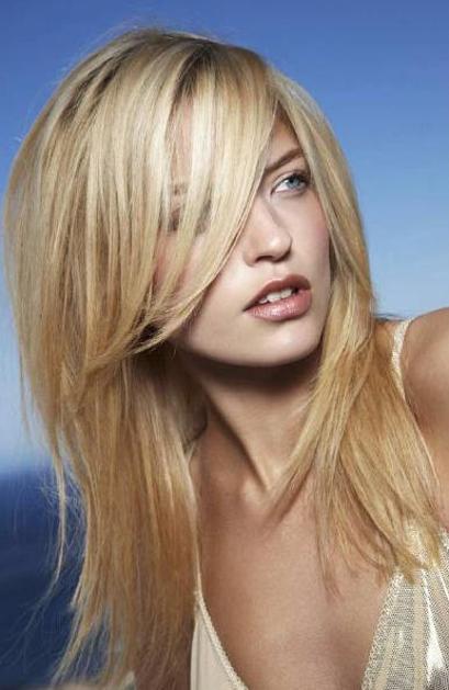 dolga pričeska, ženska, lasje