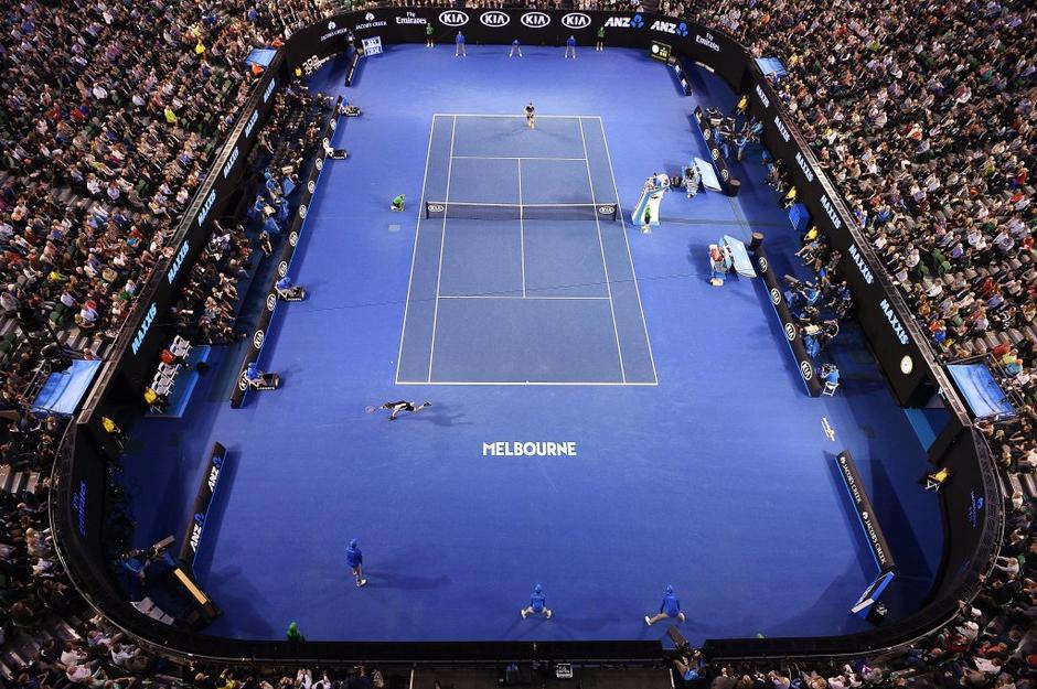 Melbourne OP Avstralije Miloš Raonić Andy Murray | Avtor: EPA