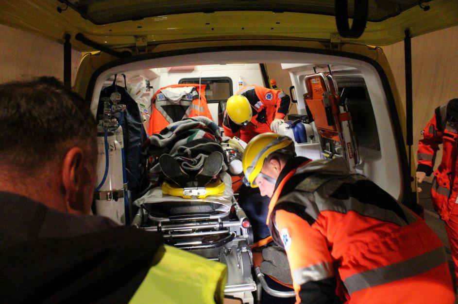 reševalna vaja karavanke