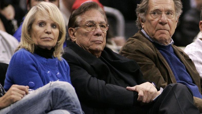 Donald Sterling George Segal Shelly Clippers