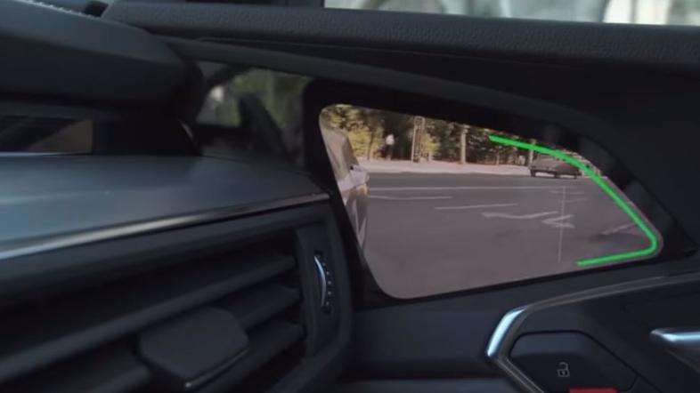 Audijevo virtualno vzvratno ogledalo