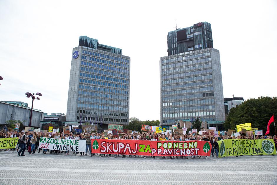Podnebni štrajk | Avtor: Mladi za podnebno pravičnost