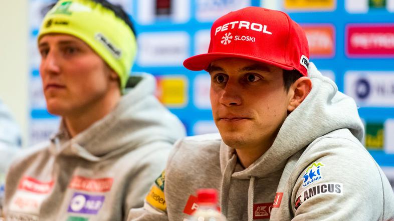 Žan Kranjec, Štefan Hadalin