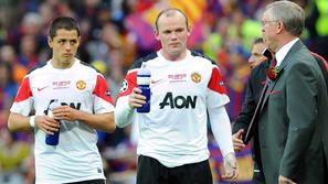 Javier Hernandez in Wayne Rooney nista prišla do izraza tako, kot bi si želel Fe