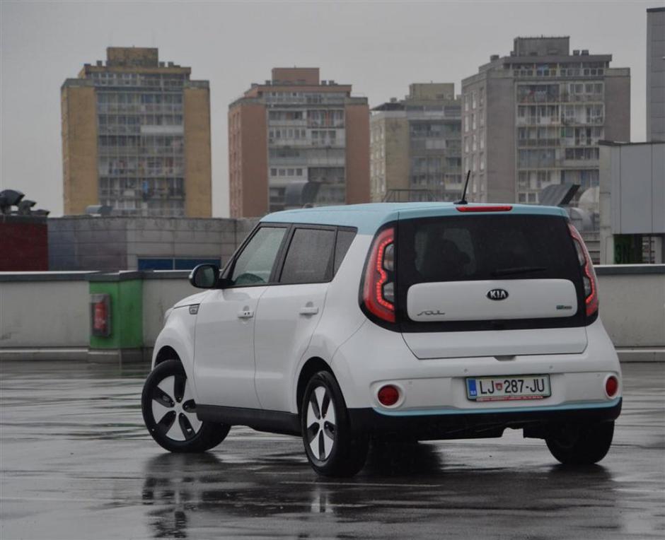 Kia soul EV | Avtor: Gregor Prebil