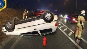 Lesce-Radovljica, nesreča, PU Kranj