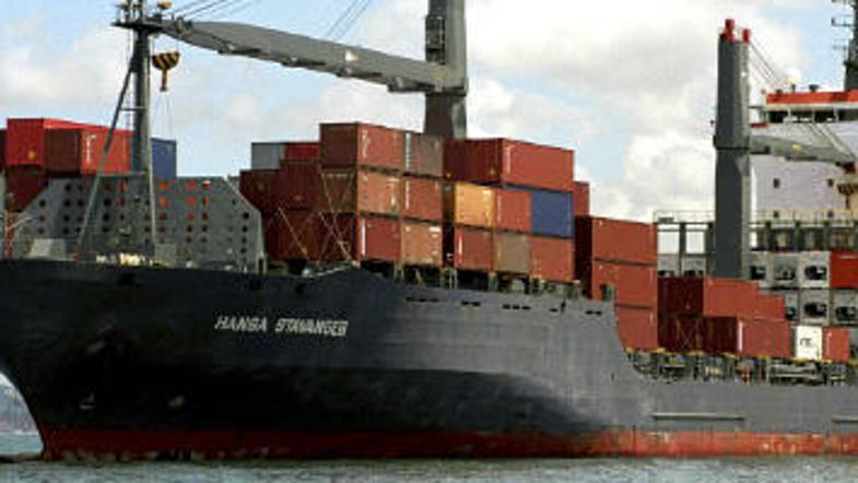 To je ugrabljena ladja Hansa Stavanger.