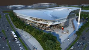 Načrt za nakupovalni center v Šiški