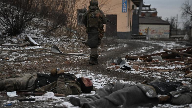 Avdijivka vojak truplo