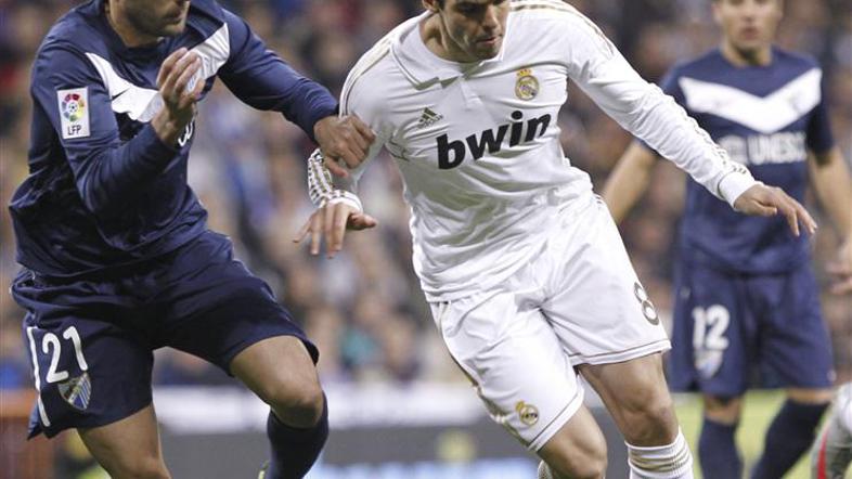 Kaka Sergio Sanchez Real Madrid Malaga španski pokal Copa del Rey Španija