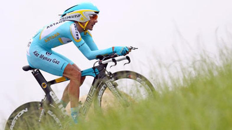 Andreas Klöden je prevzel vodstvo v skupnem seštevku.