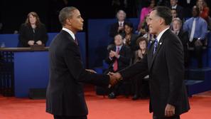 Barack Obama Mit Romney